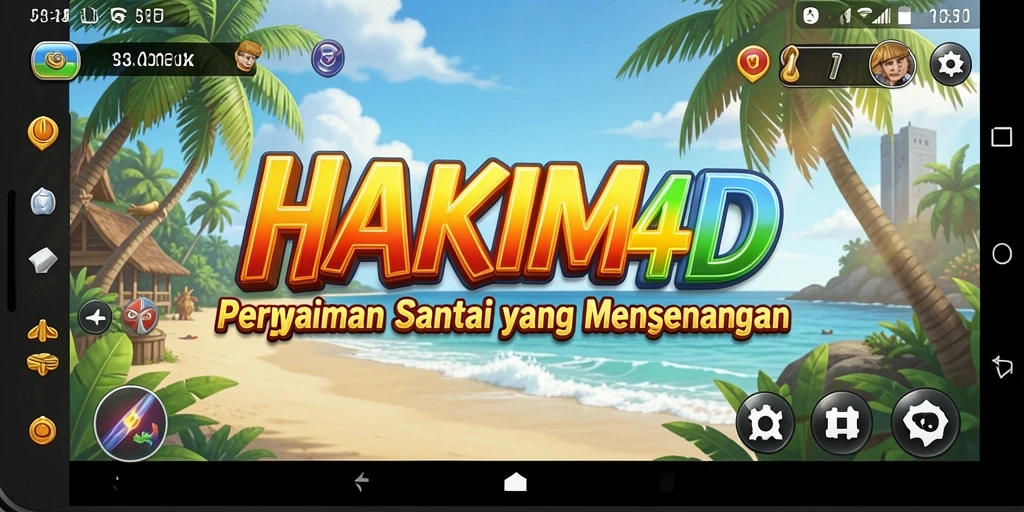 Screenshot HAKIM4D menampilkan gameplay yang seru dan santai.