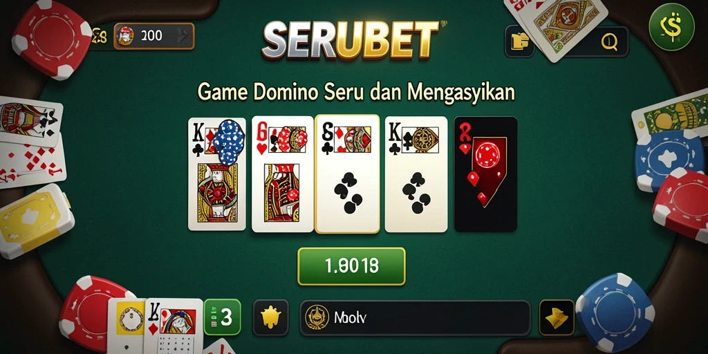 Screenshot gameplay SERUBET yang menarik dan seru.